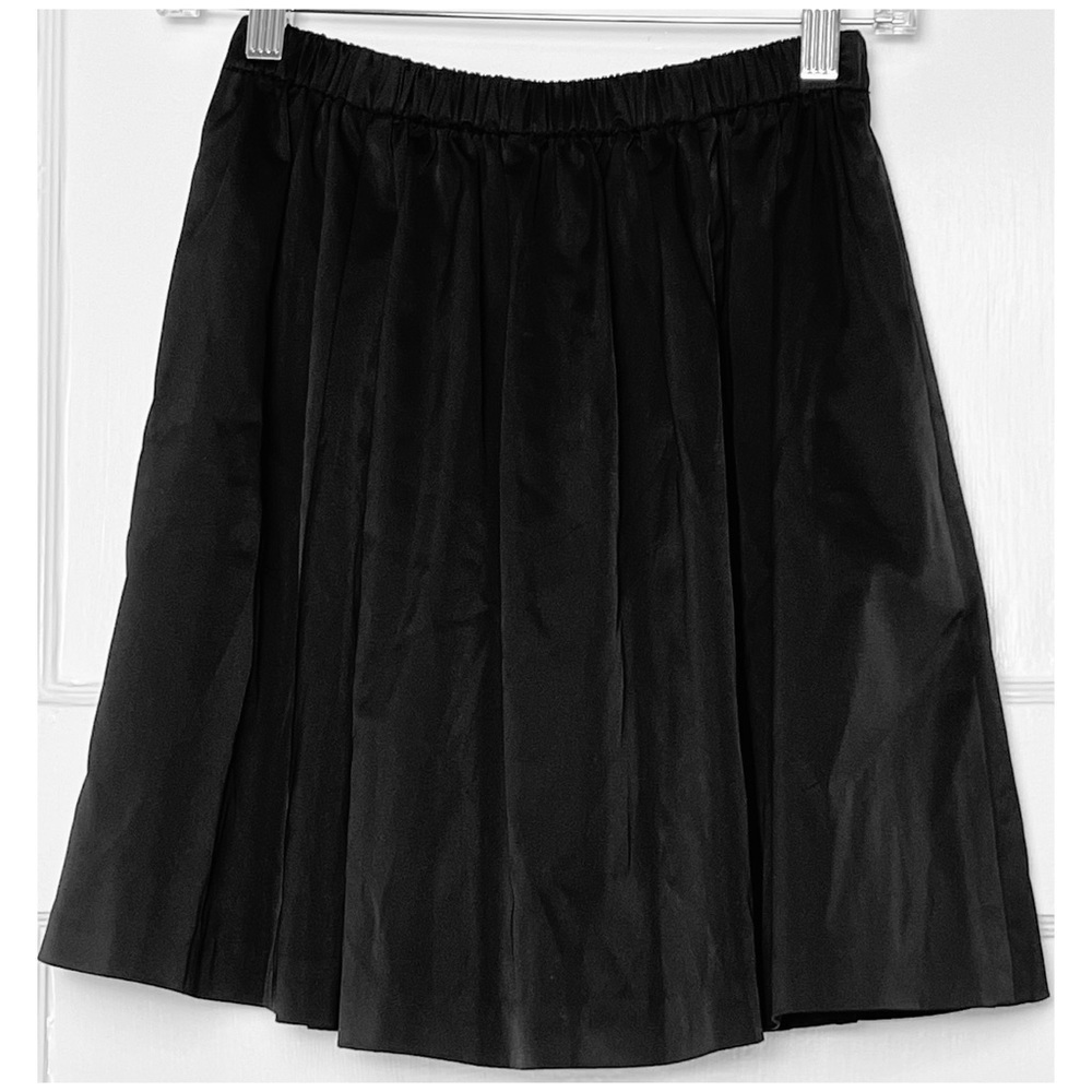 KATE SPADE 90s‎ Y2K Gathered Satin Taffeta Flared Mini Ballet Skater Skirt 2 - Picture 4 of 7